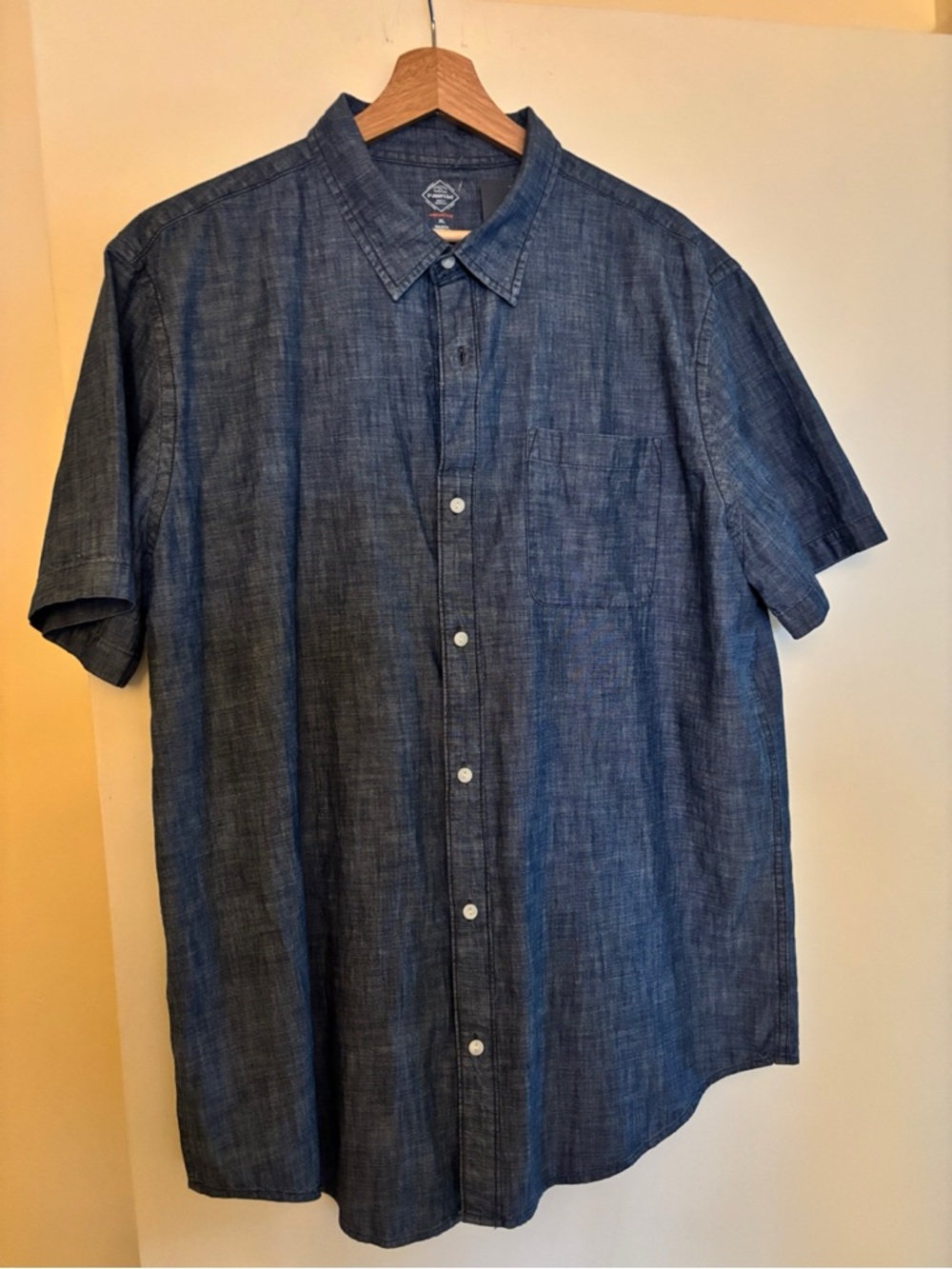 Brand new St, John’s Bay short sleeve jean shirt